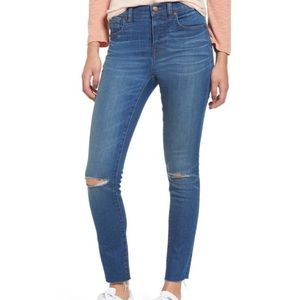 Madewell 9” rise skinny jeans Sz 27